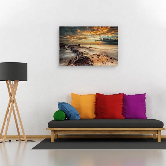 Tablou canvas - Anemone, Natura moarta, Textura, Petale, Marime: 60 x 90 cm - 3- Roveli