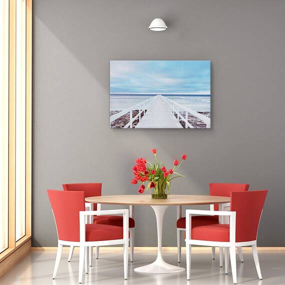 Tablou canvas - Flori, Buchet Colorat, Pictura, Marime: 60 x 90 cm - 4- Roveli