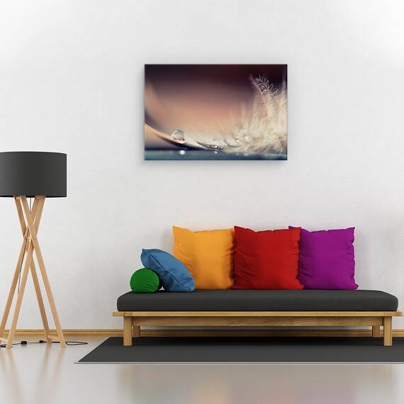 Tablou canvas - Abstract, Padure, Abstract, Linguri, Padure, Plastic, Marime: 60 x 90 cm - 2- Roveli