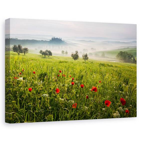 Tablou canvas - Siberia, Peisaj, Zapada, Iarna, Inghetat, Marime: 60 x 90 cm - - Roveli