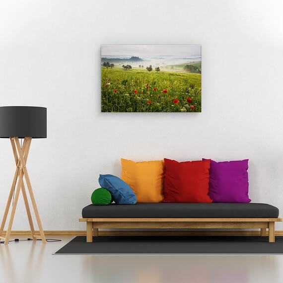 Tablou canvas - Siberia, Peisaj, Zapada, Iarna, Inghetat, Marime: 60 x 90 cm - 2- Roveli
