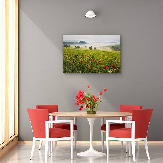 Tablou canvas - Siberia, Peisaj, Zapada, Iarna, Inghetat, Marime: 60 x 90 cm - 4- Roveli