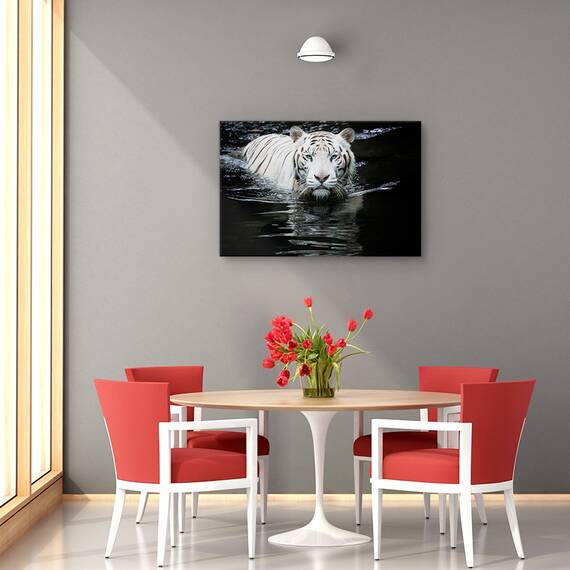 Tablou canvas - Aceste momente magice, Peisaj, Ceata, Toamna, Dimineata, Marime: 60 x 90 cm - 4- Roveli