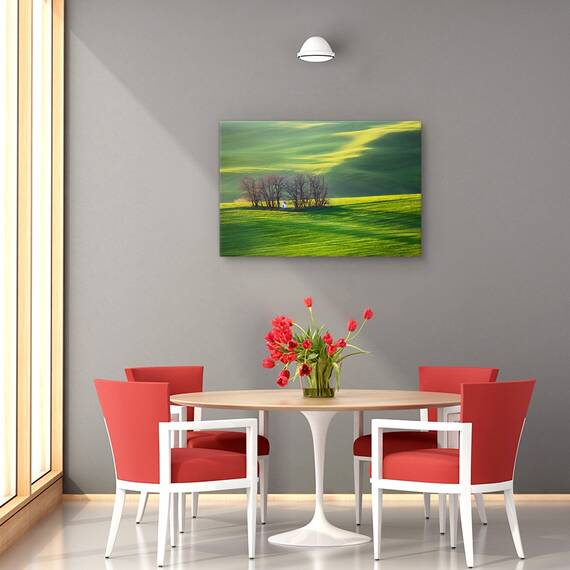 Tablou canvas - Pene si stropi, Flori, Camp, Vara, Marime: 60 x 90 cm - 4- Roveli