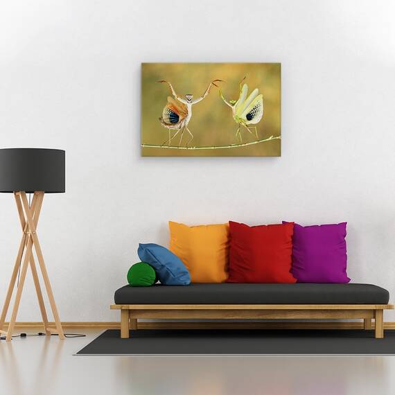 Tablou canvas - Banca pe malul marii, Peisaj, Minimalism, Plaja, Gol, Marime: 60 x 90 cm - 2- Roveli
