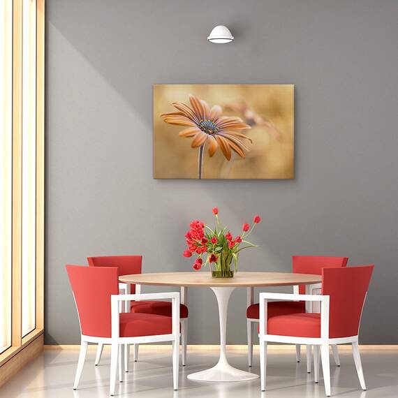 Tablou canvas - Natura moarta cu piersici si struguri, Farfurie, Bautura, Marime: 60 x 90 cm - 4- Roveli
