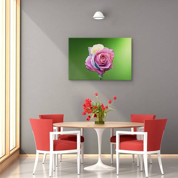 Tablou canvas - Fancy, Natura moarta, Ornamental, Roz, Marime: 60 x 90 cm - 4- Roveli