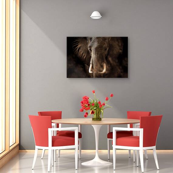 Tablou canvas - Paradis montan, Peisaj, Toamna, Colorat, Munte, Marime: 60 x 90 cm - 4- Roveli
