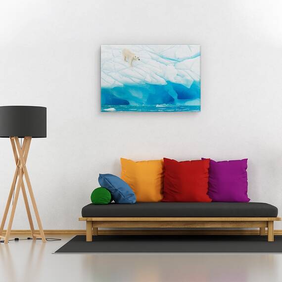 Tablou canvas - Raza de lumina, Peisaj, Canion, Lumina, Nisip, Marime: 60 x 90 cm - 2- Roveli