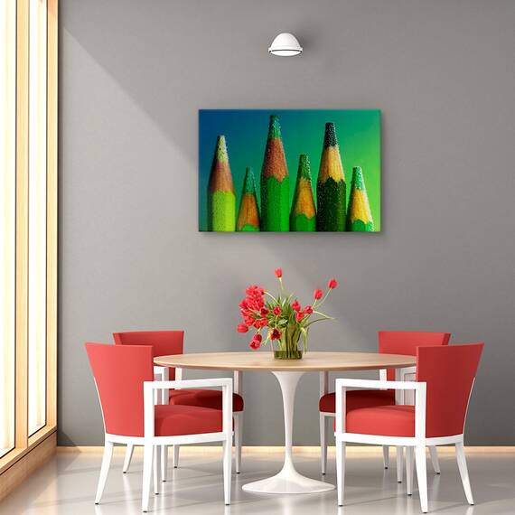 Tablou canvas - Margarete, Natura moarta, Flori, Gradina, Planta, Marime: 60 x 90 cm - 4- Roveli