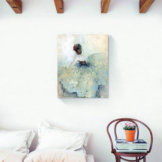 Tablou Canvas - Balerina, Figurativ, Modern, Marime: 40 x 50 cm - 2- Roveli