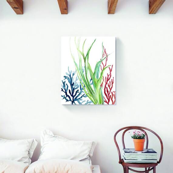 Tablou Canvas - Coral, Ocean, Apa, Marime: 40 x 50 cm - 2- Roveli