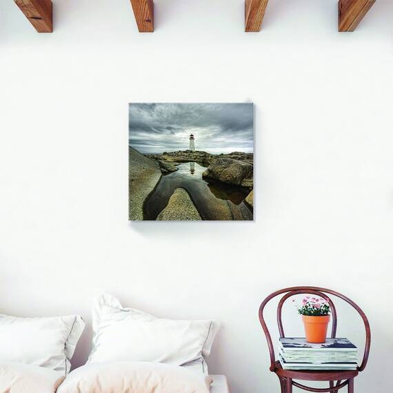 Tablou Canvas - Lumina Lui Peggy, Marime: 60 x 60 cm - 2- Roveli