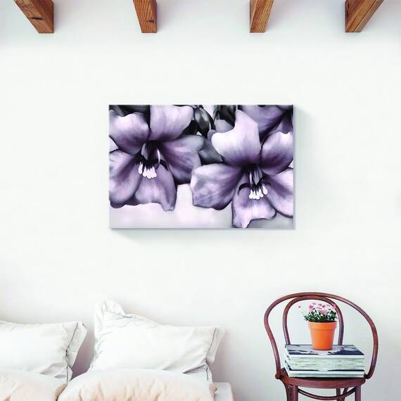 Tablou Canvas - Floral, Flori, Primavara, Pictura, Marime: 60 x 90 cm - 2- Roveli