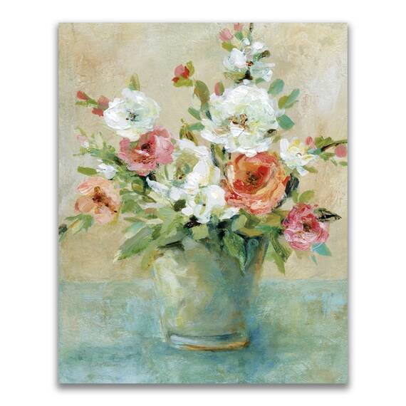 Tablou Canvas - Flori, Floare, Buchet, Primavara, Color, Marime: 40 x 50 cm - - Roveli