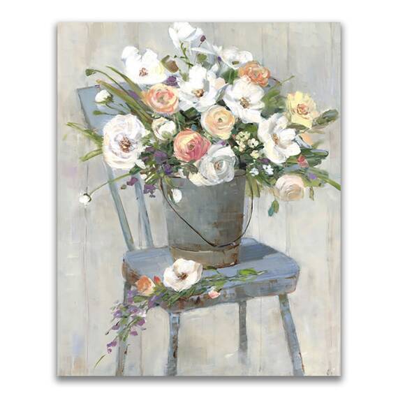 Tablou Canvas - Flori, Floare, Buchet, Primavara, Color, Marime: 40 x 50 cm - - Roveli