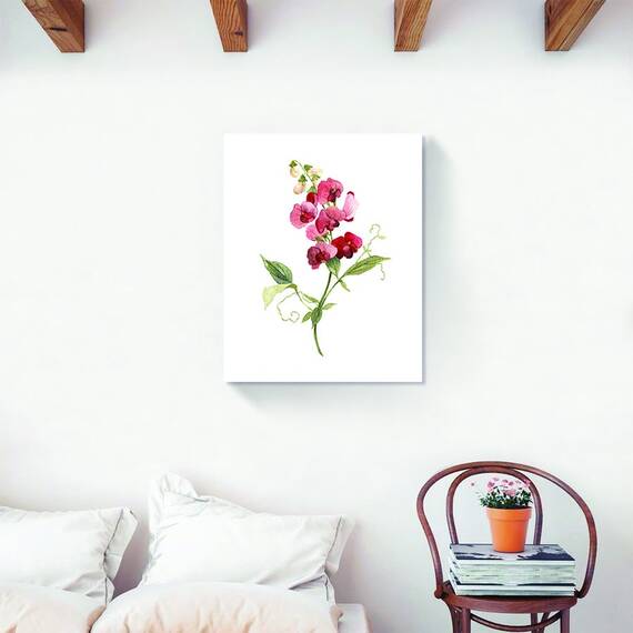 Tablou Canvas - Flori, Floare, Primavara, Rosu, Marime: 40 x 50 cm - 2- Roveli