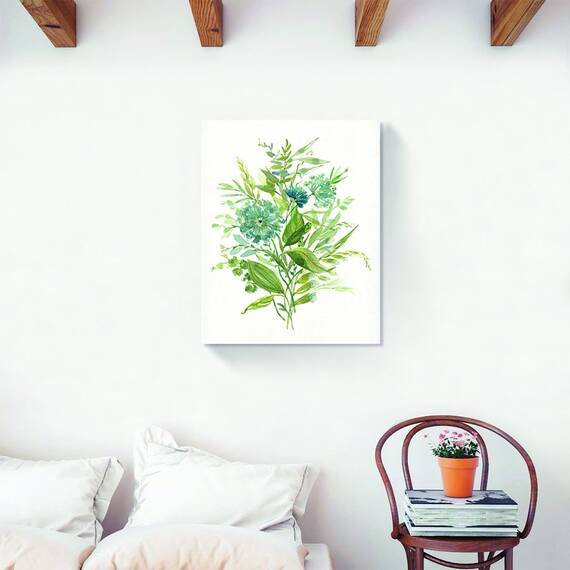 Tablou Canvas - Flori, Floare, Primavara, Verde, Marime: 40 x 50 cm - 2- Roveli