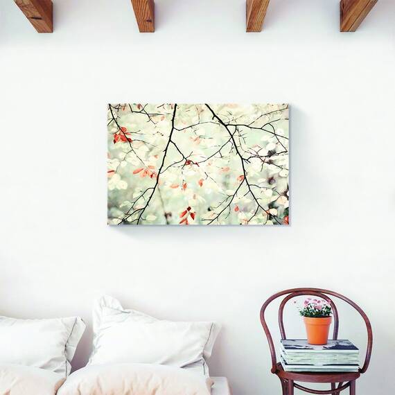 Tablou Canvas - Natura, Frunze, Marime: 60 x 90 cm - 2- Roveli