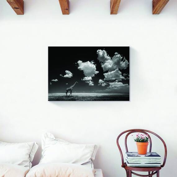 Tablou Canvas - Girafa, Africa, Natura, Peisaj, Animal, Marime: 40 x 60 cm - 2- Roveli