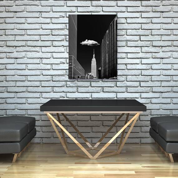 Tablou Canvas - Un Singur Nor, Oras, Strada, Turism, Peisaj Urban, Arhitectura, 60 x 90 cm - 2- Roveli