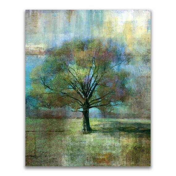 Tablou Canvas - Peisaj, Natura, Verde, Marime: 40 x 50 cm - - Roveli