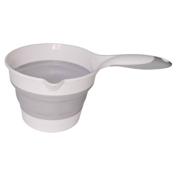 Cadita pliabila gri KidsCare, termometru, perna reductor, jucarii, protectie cap, cana pliabila - 6- Roveli