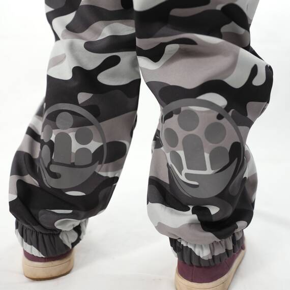 Salopeta impermeabila pentru copii Kidscare, cu protectie la vant si ploaie cu imprimeu Camuflaj - 8- Roveli
