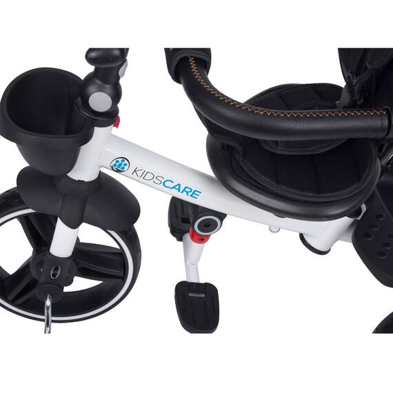 Tricicleta pliabila pentru copii Impera kaki, scaun rotativ, copertina de soare, maner pentru parinti Kidscare - 5- Roveli