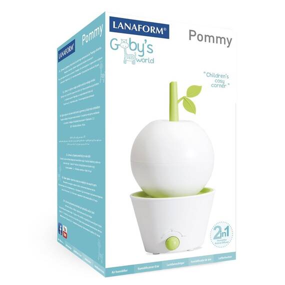 Umidificator de camera Pommy 2 in 1 Lanaform - 2- Roveli