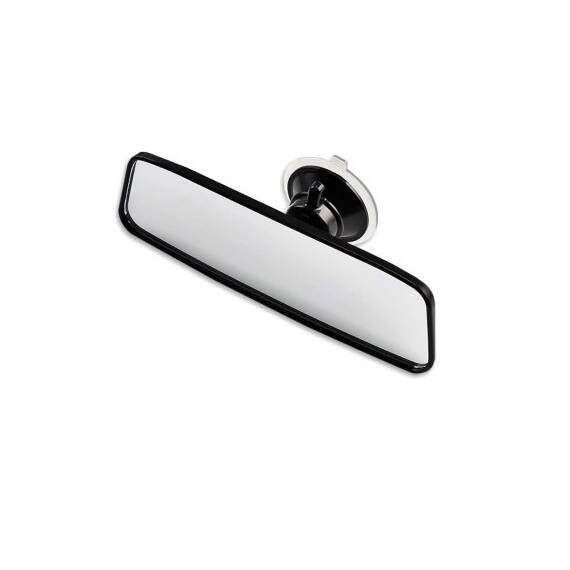 Oglinda retrovizoare interioara auto universala 24 x 6 cm cu ventuza si reglaj 360 grade  Cod: AC-1488A - - Roveli