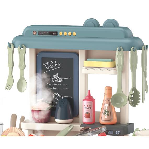 Bucatarie interactiva TinyMini Ocean, abur, efecte sonore si luminoase, 55 piese, 3 ani+ - 6- Roveli