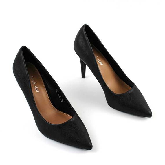 Pantofi eleganti de dama , potriviti stilului business GH-103-BLACK, Culoare (12): Negru, Marime (12): 36 - 2- Roveli