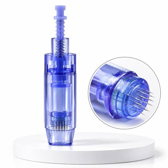 Dr.Pen - cartus cu 12 ace din otel inoxidabil - compatibil cu dispozitivul A6 - - Roveli