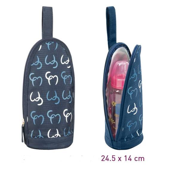 Geanta multifunctionala Hannah Navy Clevamama - 2- Roveli