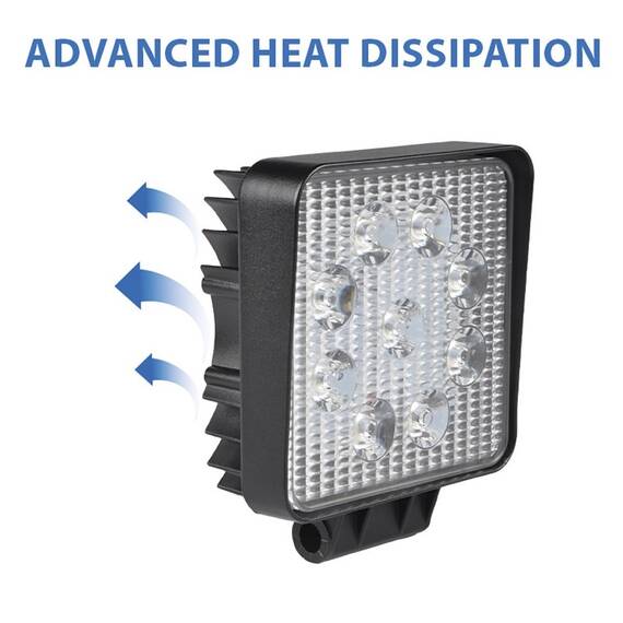 PROIECTOR AUTO LED 12/24V 27W 1800LM IP67 - 3- Roveli