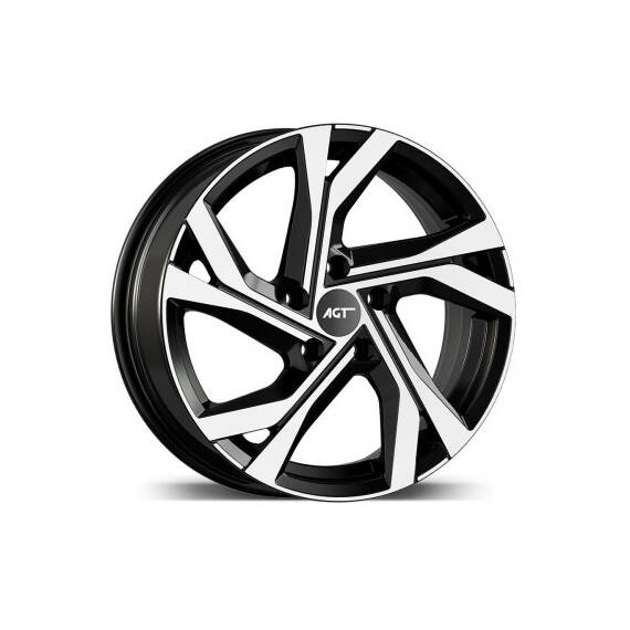 Jante AGT 17x7 ET40 5x114.3 diamond cut compatibile Dacia Renault Nissan Toyota Cod: AGT 17156-1491 - - Roveli