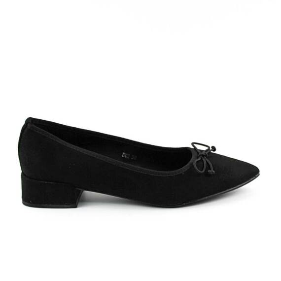 Pantofi usori  de dama , cu toc mic 502-BLACK, Culoare (12): Negru, Marime (12): 40* - 3- Roveli