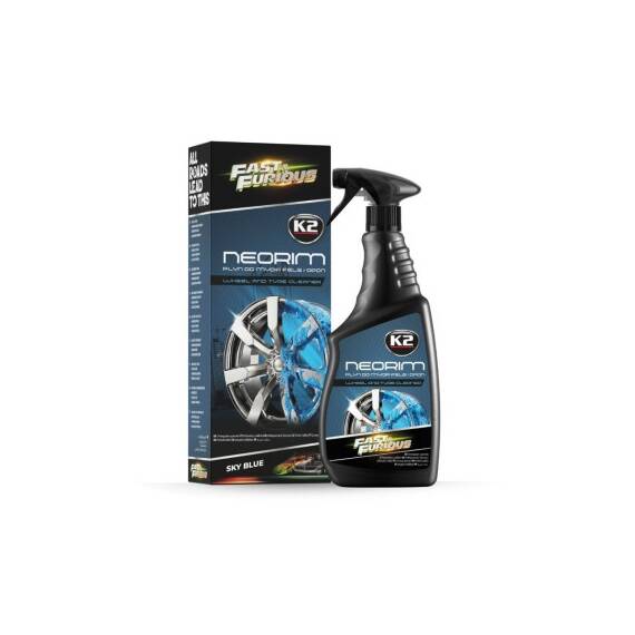 Solutie curatare jante anvelope K2 Neorim Blue Fast & Furious 700ml  Cod: FF177 - - Roveli