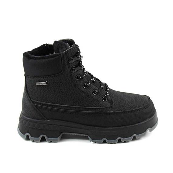 Bocanci impermeabili pentru copii , cu talpa antiaderenta C40317-BLACK, Culoare (12): Negru, Marime (12): 37 - 3- Roveli