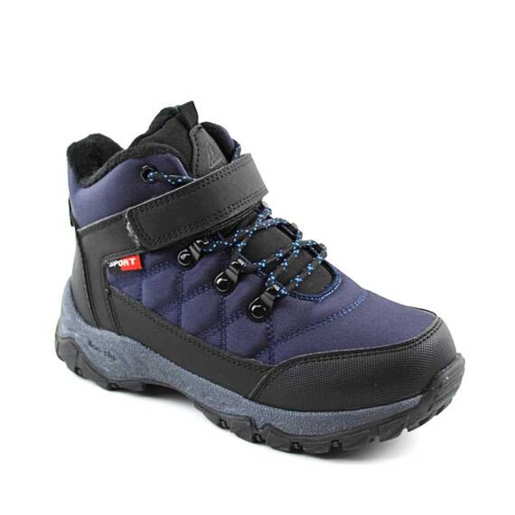 Ghete copii , imblanite ,impermeabile cu talpa antiaderenta C40204-1-NAVY, Culoare (12): Bleumarin, Marime (12): 36 - - Roveli