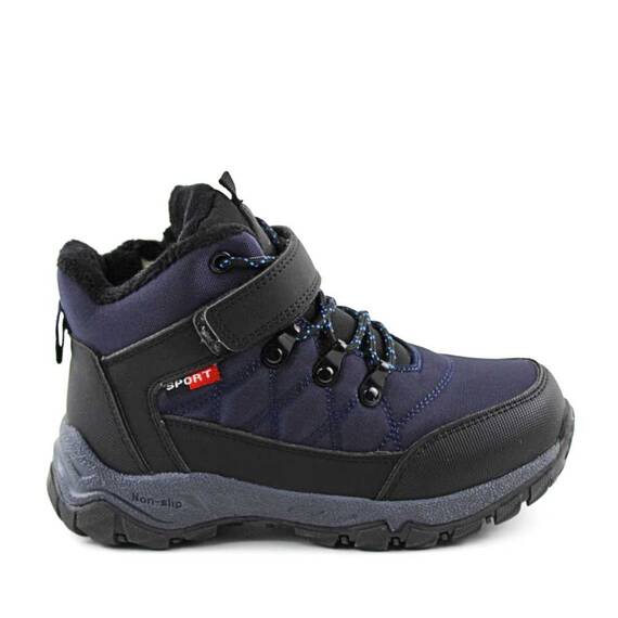 Ghete copii , imblanite ,impermeabile cu talpa antiaderenta C40204-1-NAVY, Culoare (12): Bleumarin, Marime (12): 38 - 3- Roveli