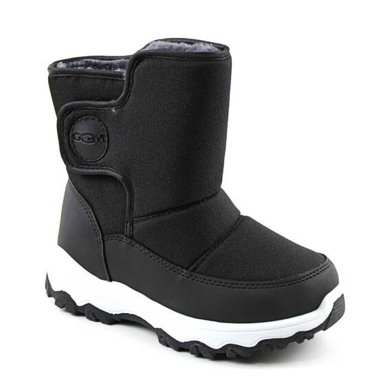 Cizme imblanite de zapada , pentru copii A30-BLACK, Culoare (12): Negru, Marime (12): 30 - - Roveli