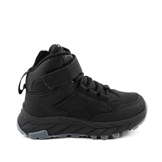 Ghete sport , imblanite , pentru copii , cu talpa groasa C40361-BLACK, Culoare (12): Negru, Marime (12): 32 - 3- Roveli