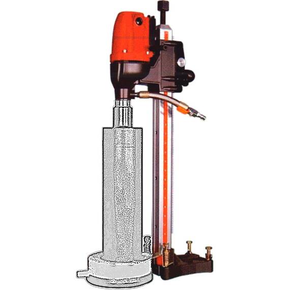 Cabel CSN-4N-BN Unitate antrenare carota, 1350W + Suport fara reglaj unghi, 104mm - - Roveli