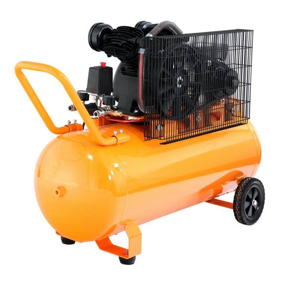 Stager Air 32C100 compresor aer, 100L, 10bar, 324L/min, monofazat, angrenare curea - 2- Roveli