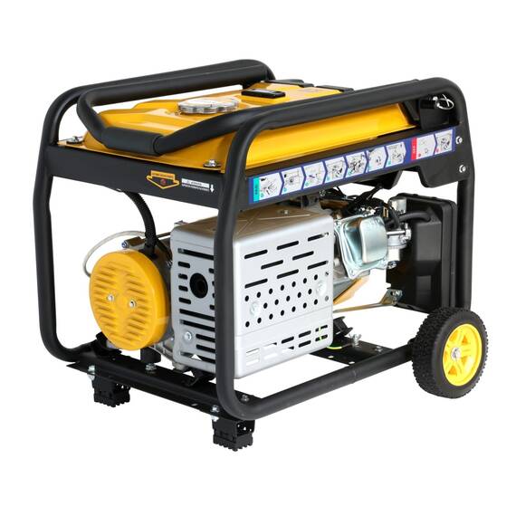Stager FD 6500ER Automatic Generator curent monofazat, 230V, 5.5kW, benzină, conector ATS, multistart, autonomie pana la 20h - 2- Roveli