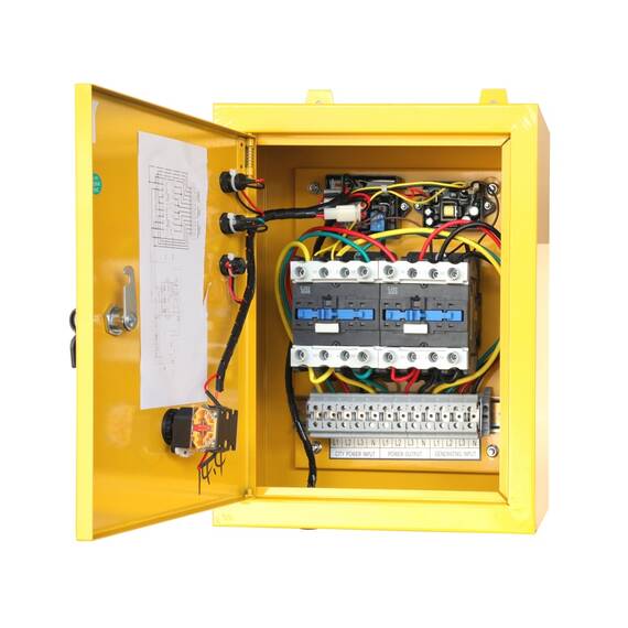 Stager FDATS 230-400V Solar Automatizare pentru generatoare trifazate seria Solar 4poli, 50A, 15Vcc - - Roveli