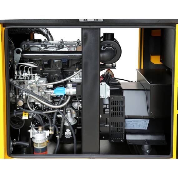 Stager YDY28S3 Generator insonorizat 28kVA, 36A, 1500rpm, trifazat, diesel - - Roveli