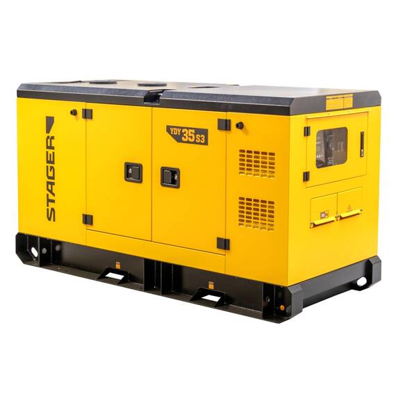 Stager YDY35S3 Generator insonorizat 35kVA, 46A, 1500rpm, trifazat, diesel - 2- Roveli